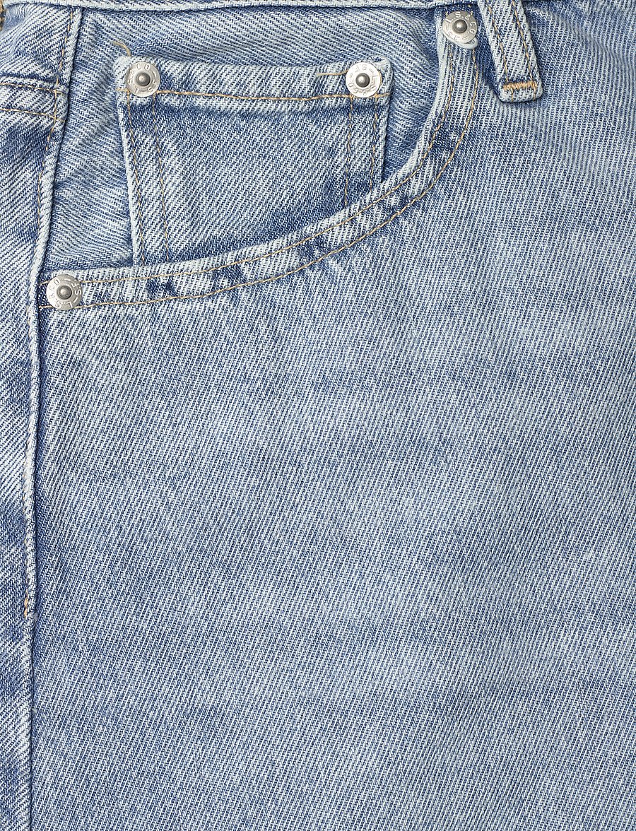 Levi's® - HIGH BAGGY SHORT FAR AND WIDE - jorts - med indigo - flat finishw - 5