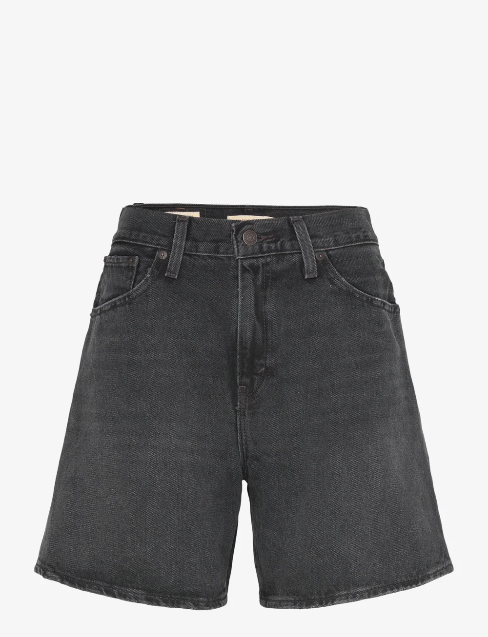 Levi's® - HIGH BAGGY SHORT WHERES MY PHO - jeansshorts - blacks - 1