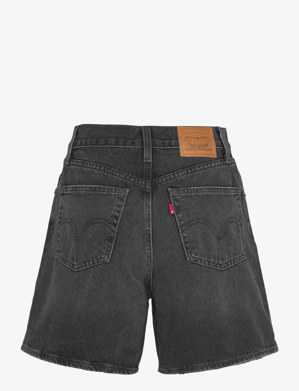 Levi's® - HIGH BAGGY SHORT WHERES MY PHO - jeansshorts - blacks - 2