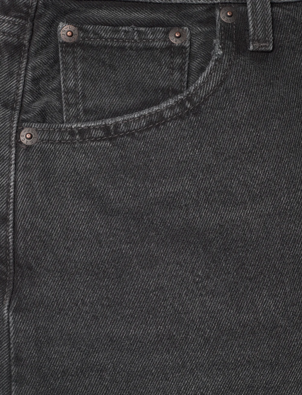 Levi's® - HIGH BAGGY SHORT WHERES MY PHO - jeansshorts - blacks - 5