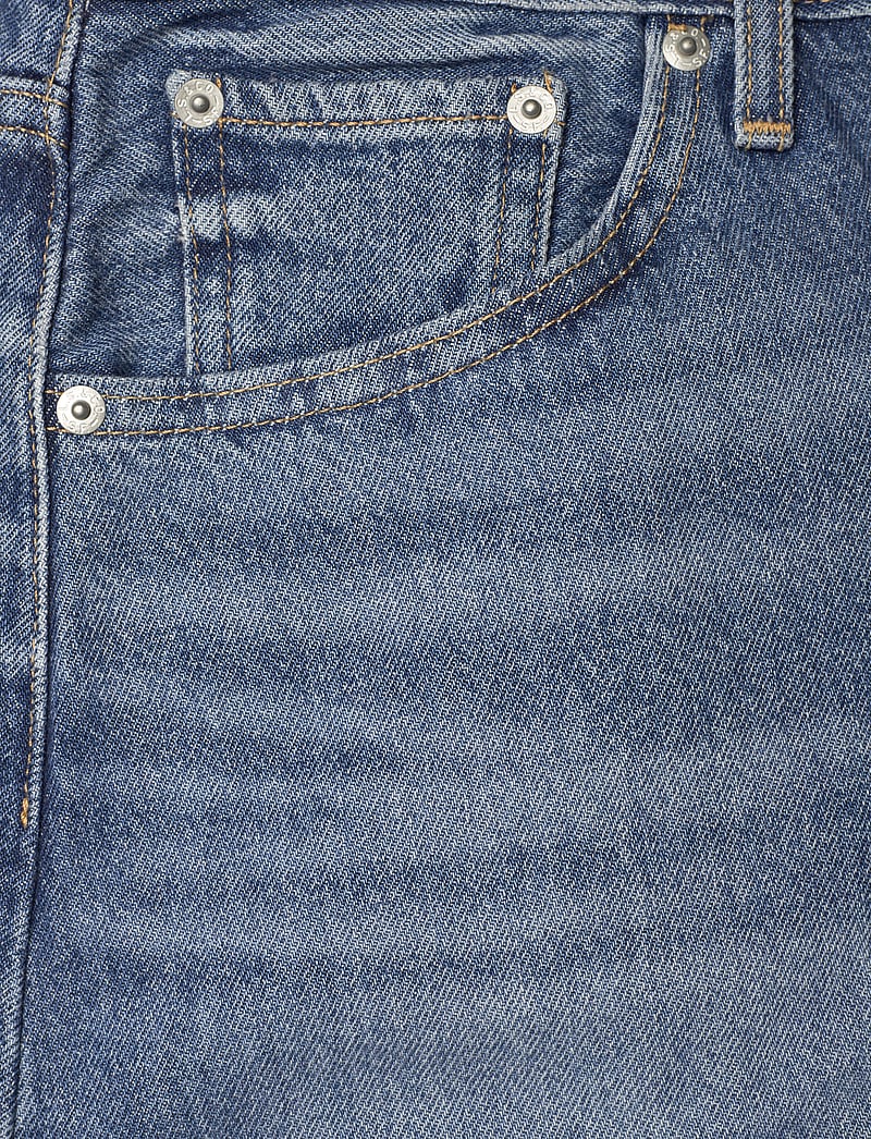 Levi's® - HIGH BAGGY SHORT WORN MEMORY S - jorts - med indigo - flat finish - 5