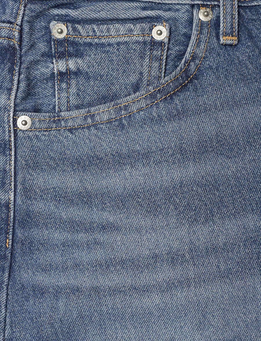 Levi's® - HIGH BAGGY SHORT WORN MEMORY S - jeansshorts - med indigo - flat finish - 5