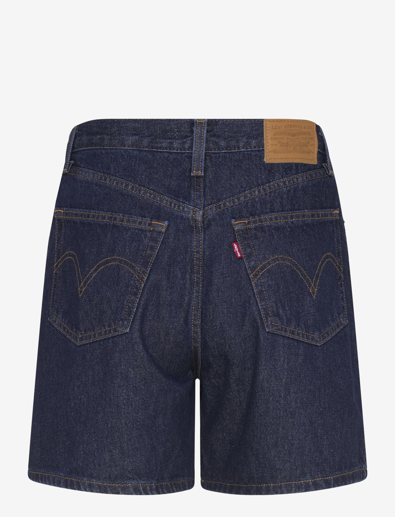 Levi's® - HIGH BAGGY SHORT REMEMBER TOGE - jorts - dark indigo - flat finish - 2