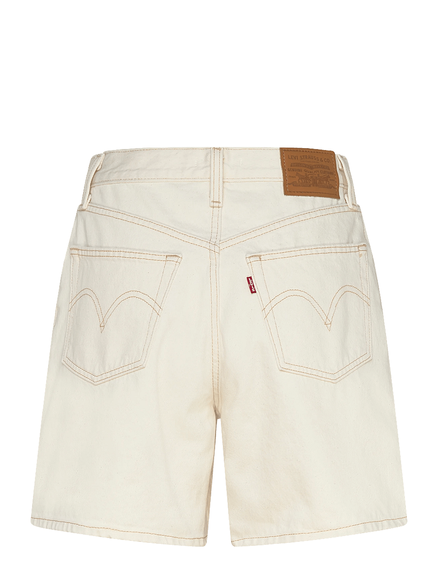 Levi's® - HIGH BAGGY SHORT SNOWING IN LA - lühikesed teksapüksid - neutrals - 2
