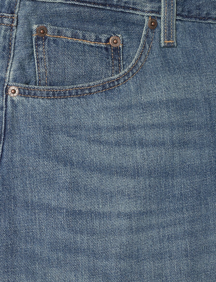 Levi's® - HIGH BAGGY SHORT STOP FLAXING - jeansshorts - med indigo - worn in - 5