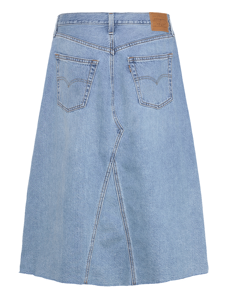 Levi's® - HR ALINE DECON SKIRT SECRET SE - teksaseelikud - light indigo - flat finis1 - 2