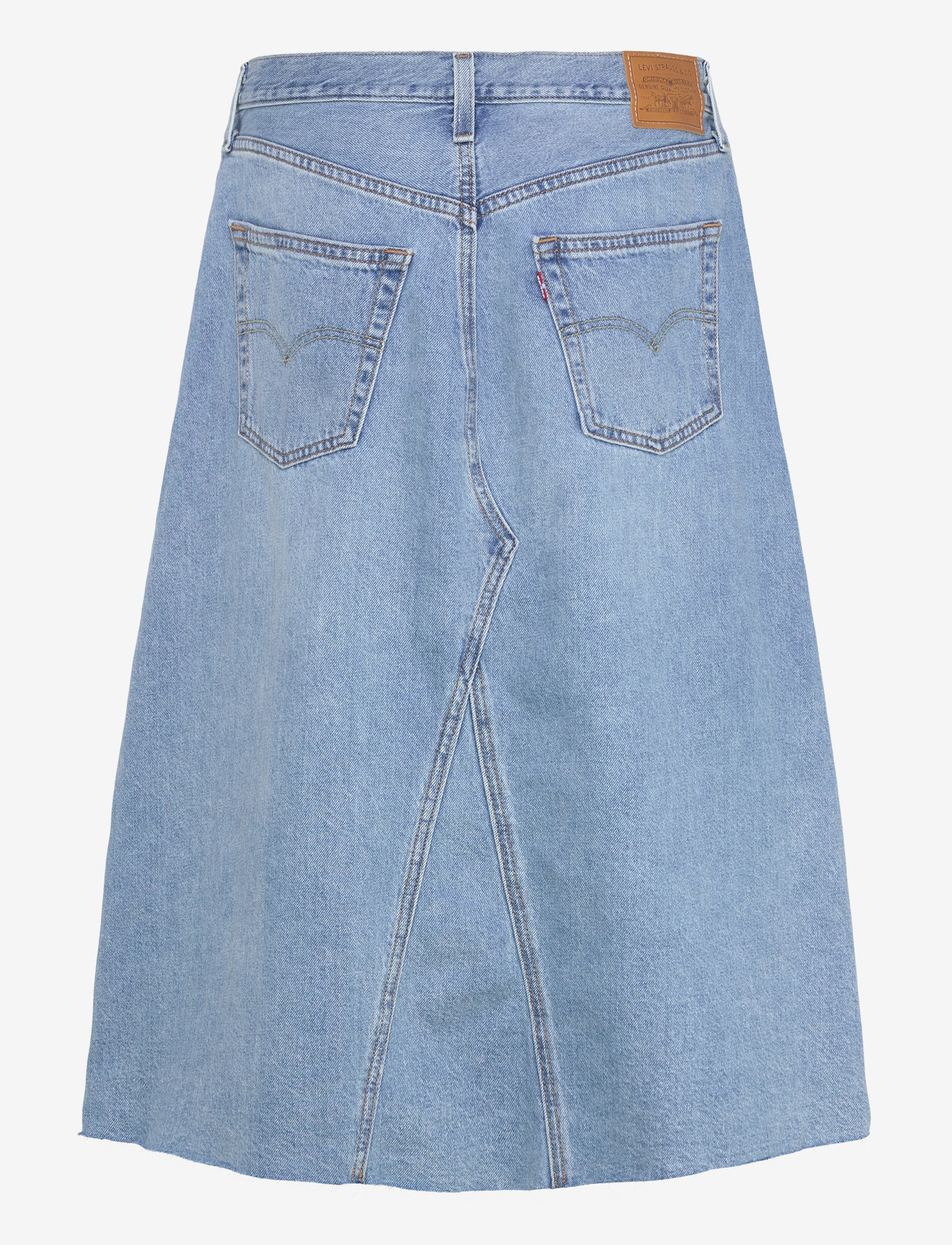 Levi's® - HR ALINE DECON SKIRT SECRET SE - denimnederdele - light indigo - flat finis - 2