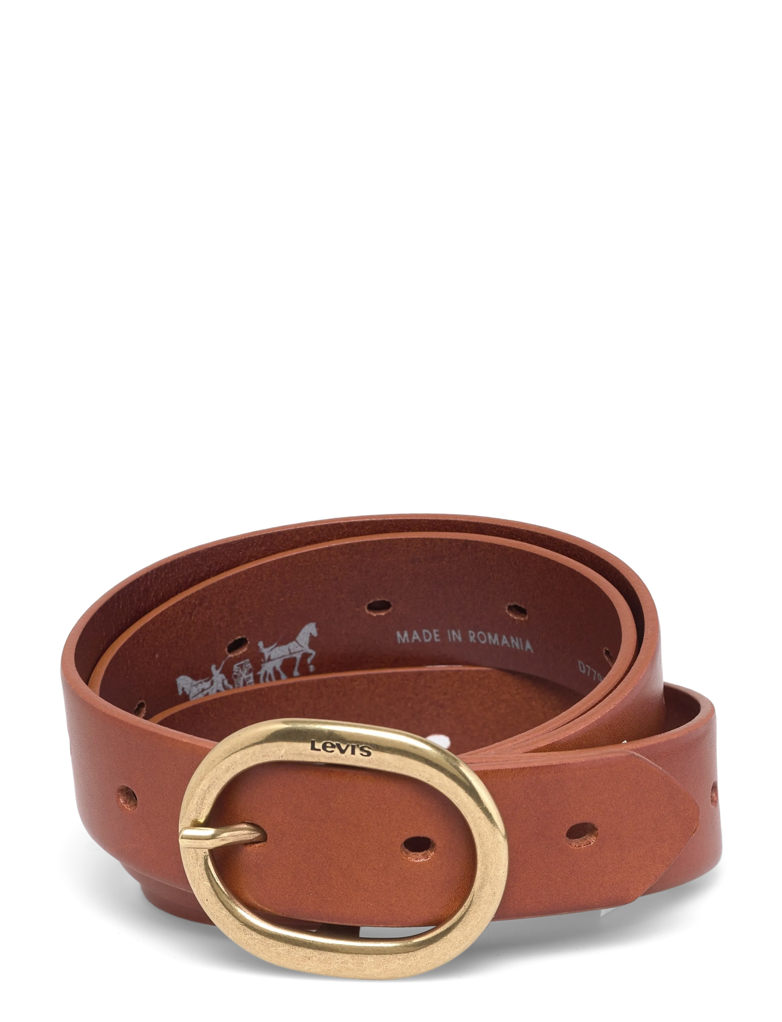 Levi's Womens Highlow Belt Leather Br, 95, Belts, Braun - Casual Belt, Frauen