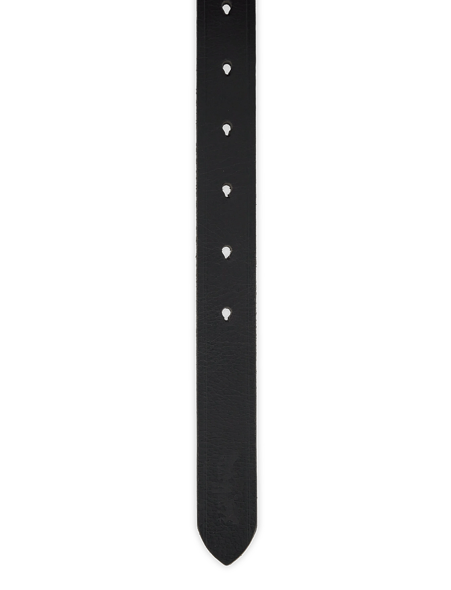 Levi's® - WOMENS LUX LEATHER BELT CAVIAR - ledergürtel - blacks - 3