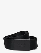 TONAL BATWING WEB BELT - REGULAR BLACK