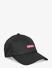 Levi’s Footwear & Acc - CAP - BABY TAB LOGO - najniższe ceny - regular black - 0