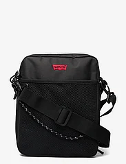 Levi’s Footwear & Acc - Dual Strap North-South Crossbody - najniższe ceny - regular black - 0