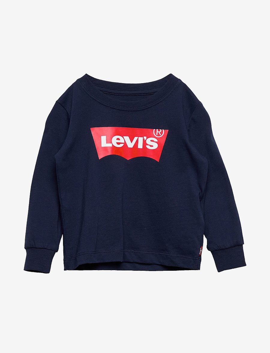 Levi's - L/S BATWING TEE - t-shirts à manches longues - dress blues - 0