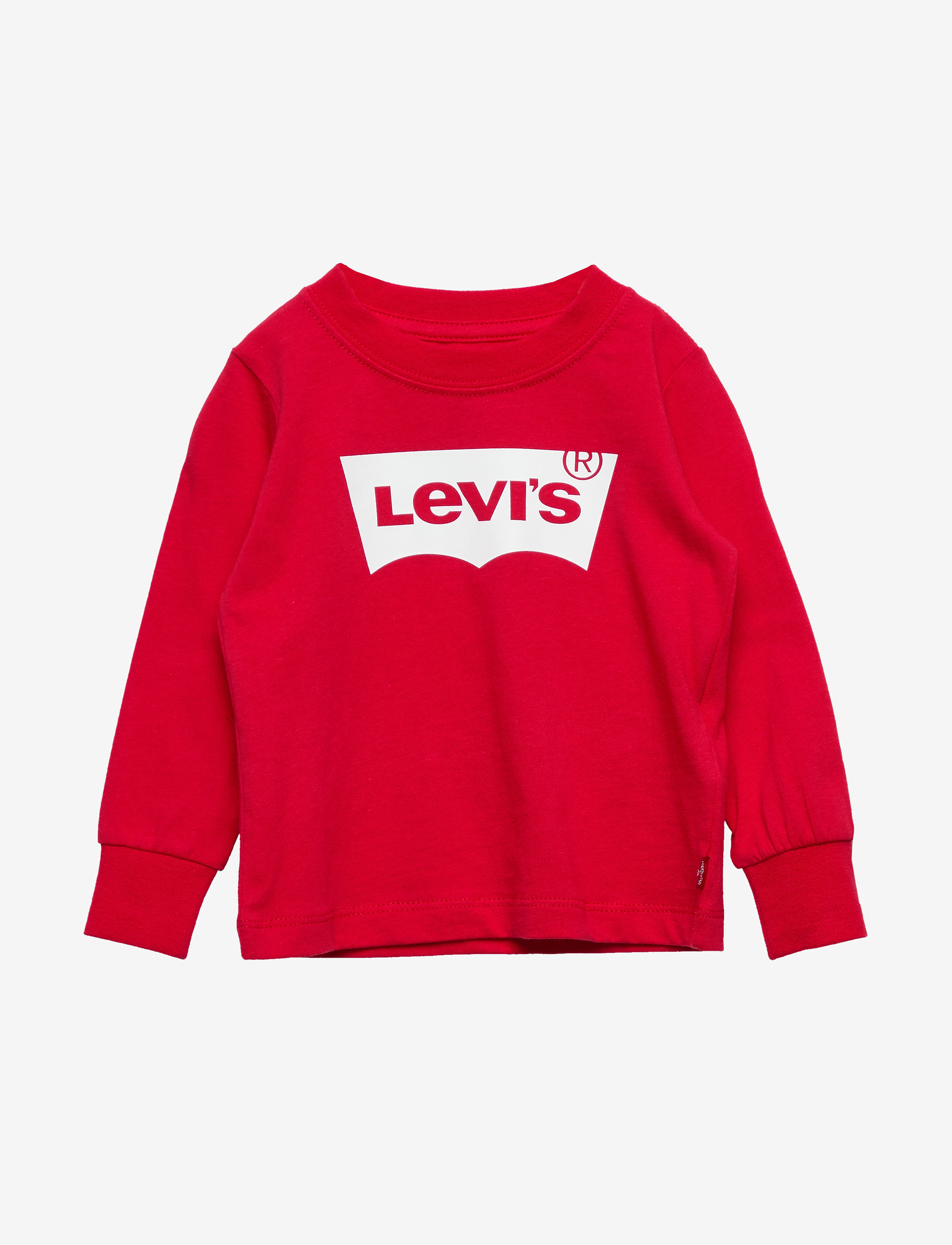 Levi's Ls-L/S Tee, 62, T-shirts, Rot - Long-sleeved Kinder
