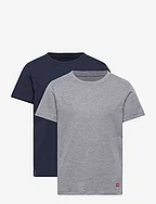 Levi's® Short Sleeve Crewneck T-Shirt 2-Pack - BLUE