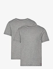 Levi's - Levi's® Short Sleeve Crewneck T-Shirt 2-Pack - t-krekli ar īsām piedurknēm - grey - 0
