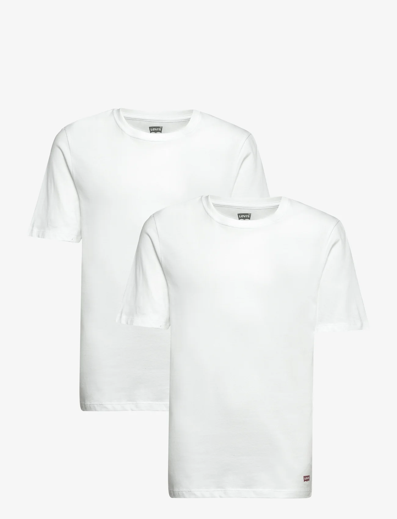 Levi's - Levi's® Short Sleeve Crewneck T-Shirt 2-Pack - kortærmede t-shirts - white - 0