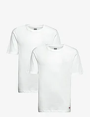 Levi's - Levi's® Short Sleeve Crewneck T-Shirt 2-Pack - lyhythihaiset t-paidat - white - 0