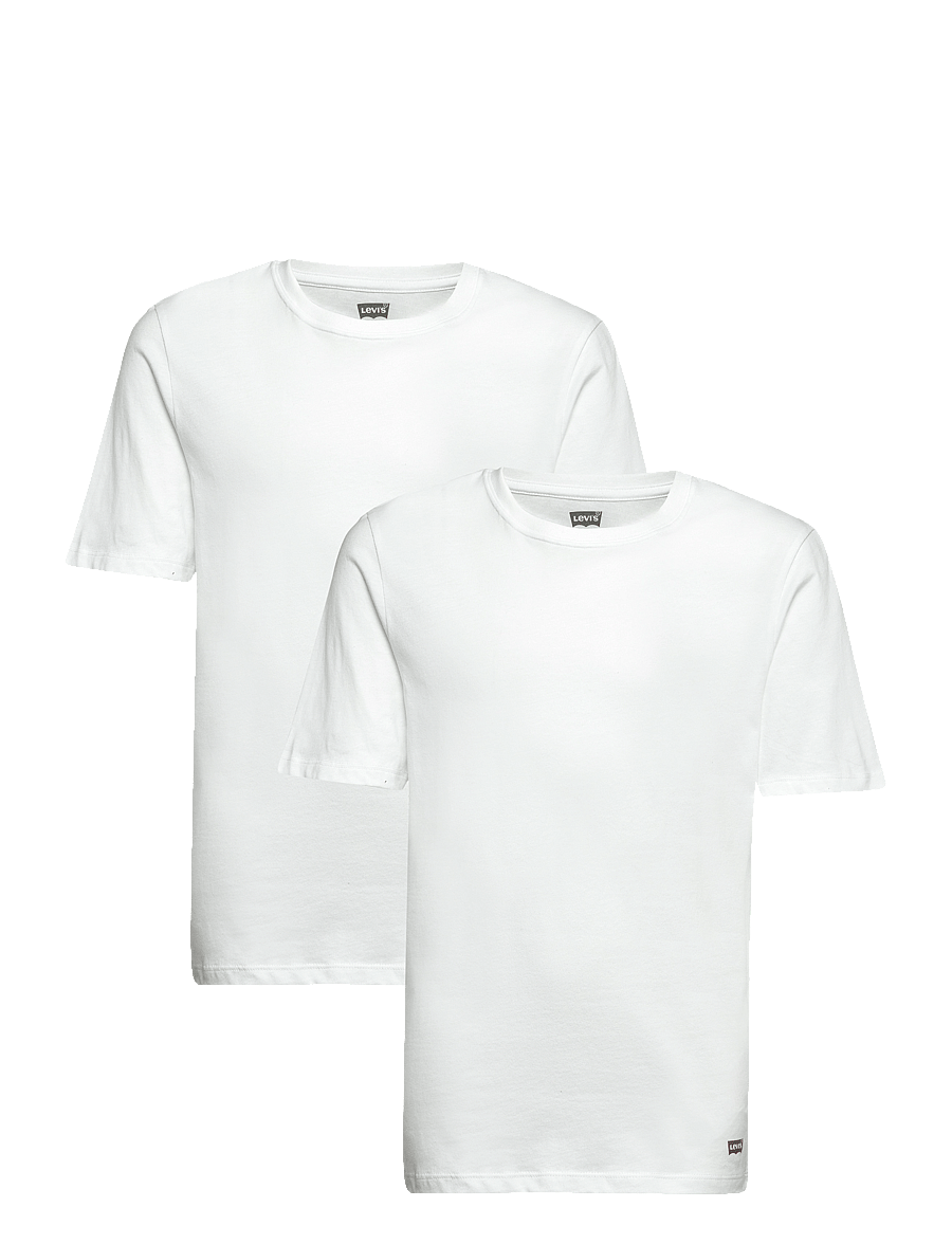 Levi's - Levi's® Short Sleeve Crewneck T-Shirt 2-Pack - lühikeste varrukatega t-särgid - white - 0