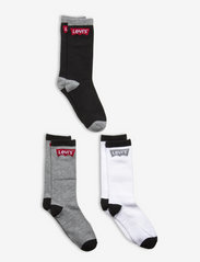 Levi's - Levi's® Batwing Regular Socks 3-Pack - lägsta priserna - black - 0