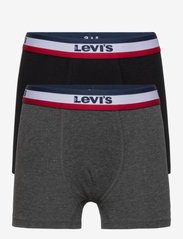 Levi's - Levi's® Sportswear Logo Boxer Brief 2-Pack - kalsonger - black - 0
