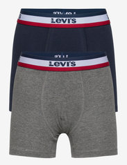 Levi's - Levi's® Sportswear Logo Boxer Brief 2-Pack - apatinės kelnaitės - grey heather - 0