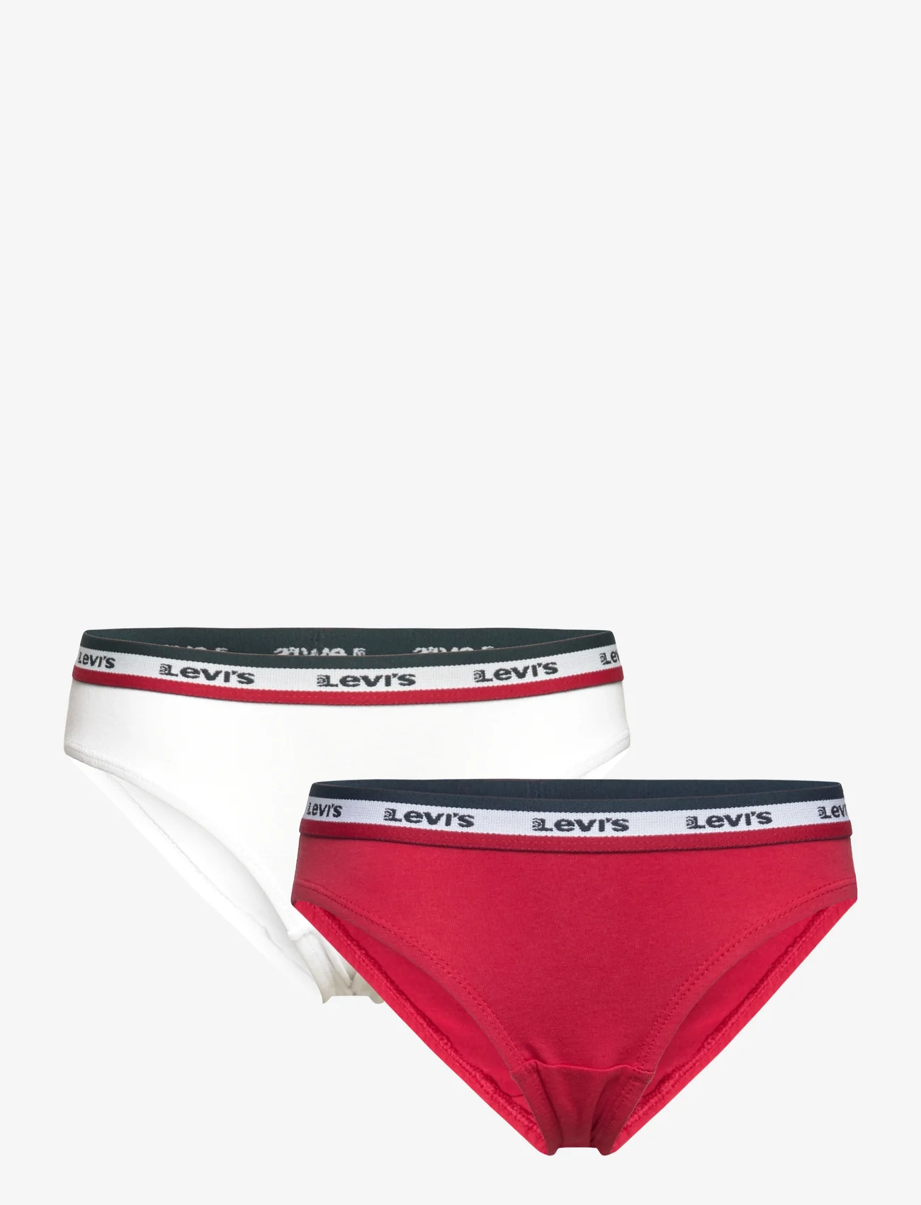 Levi's - Levi's® Sportswear Bikini Bottoms 2-Pack - panties - white - 0