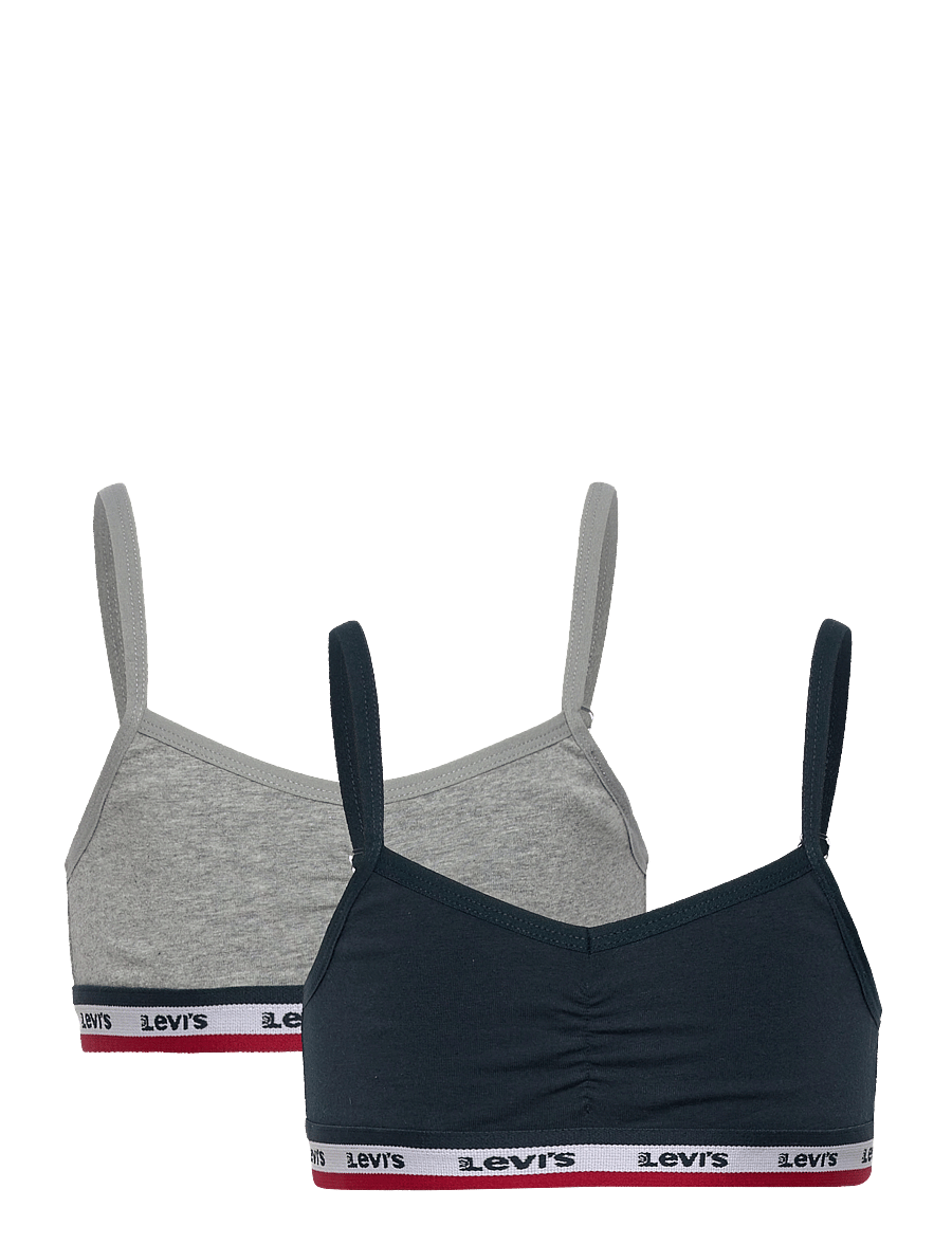 Levi's - Levi's® Sportswear Bra 2-Pack - topi - blue - 0