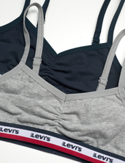 Levi's - Levi's® Sportswear Bra 2-Pack - alhaisimmat hinnat - blue - 2