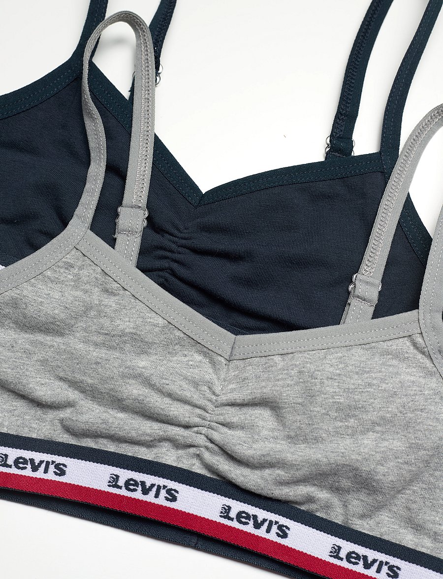 Levi's - Levi's® Sportswear Bra 2-Pack - topi - blue - 2