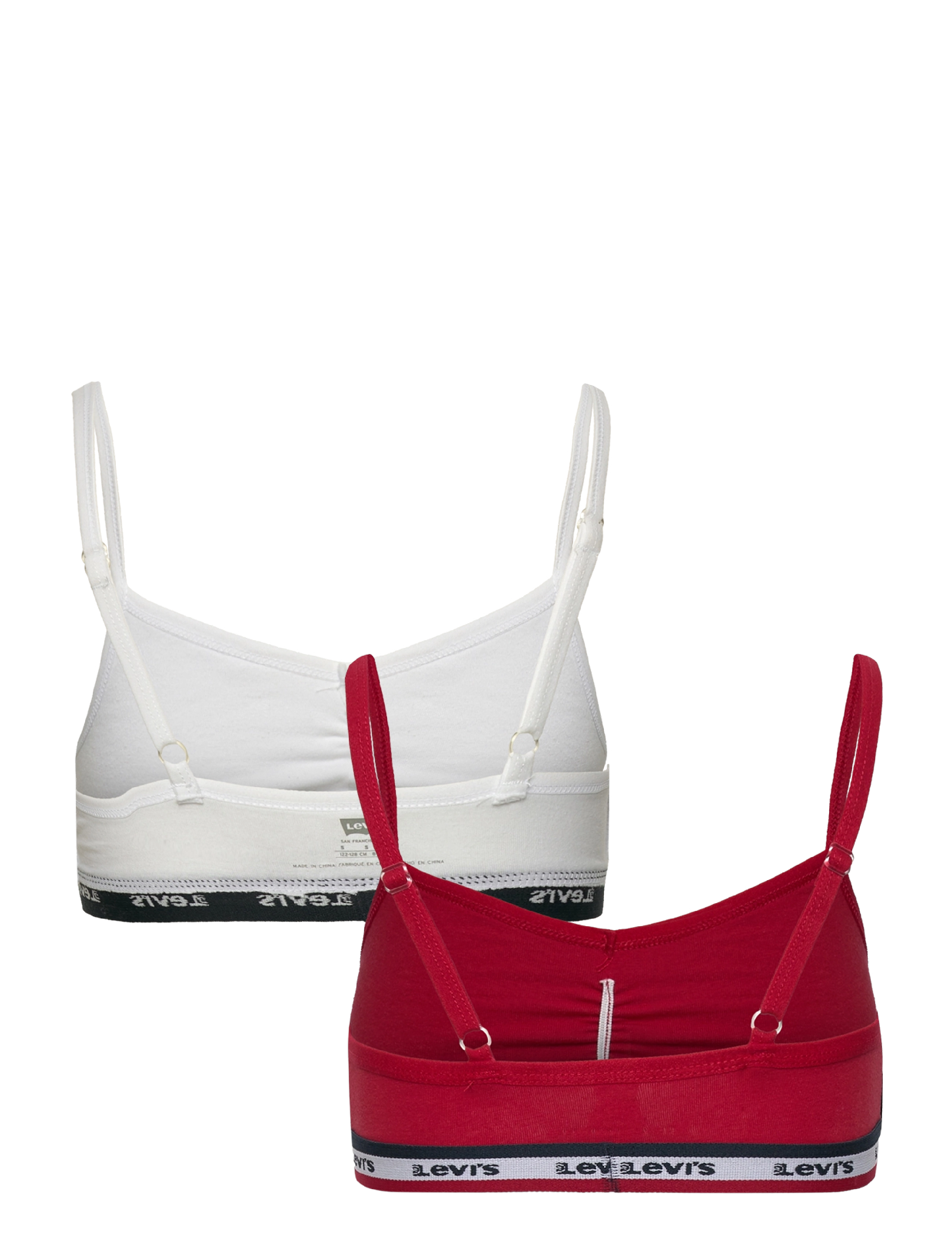 Levi's - Levi's® Sportswear Bra 2-Pack - alussärgid - white - 1