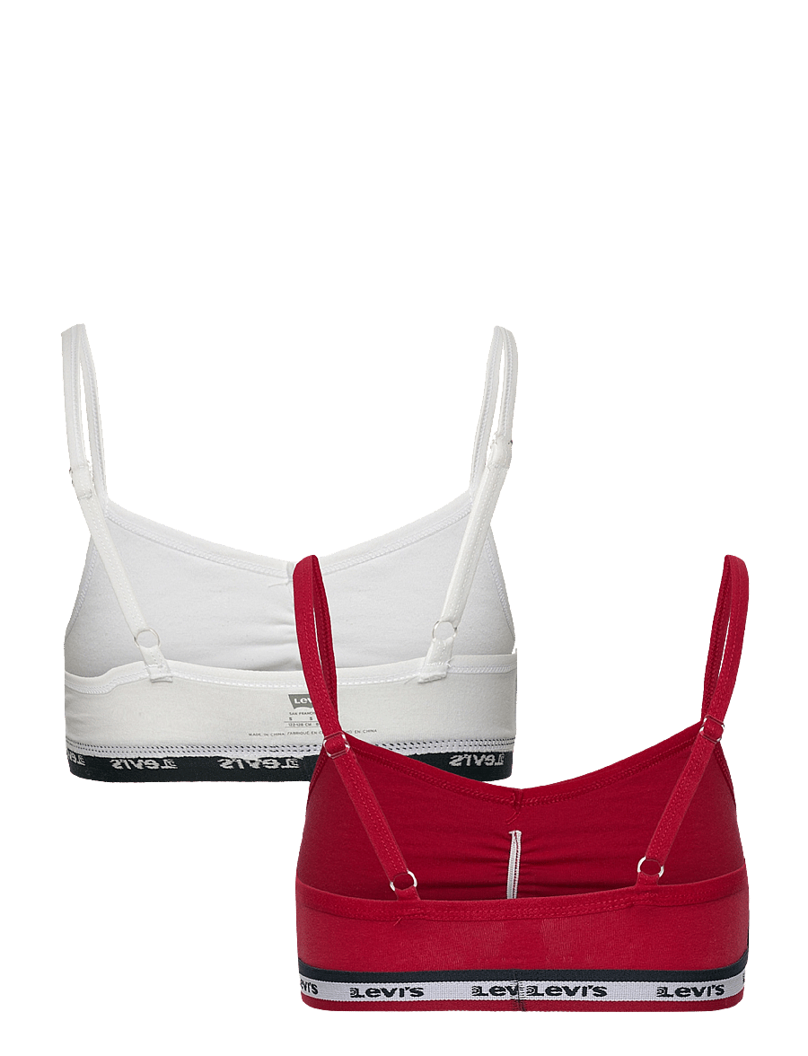 Levi's - Levi's® Sportswear Bra 2-Pack - toppar - white - 1