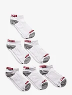 Levi's® Core Low Cut Socks 6-Pack - WHITE