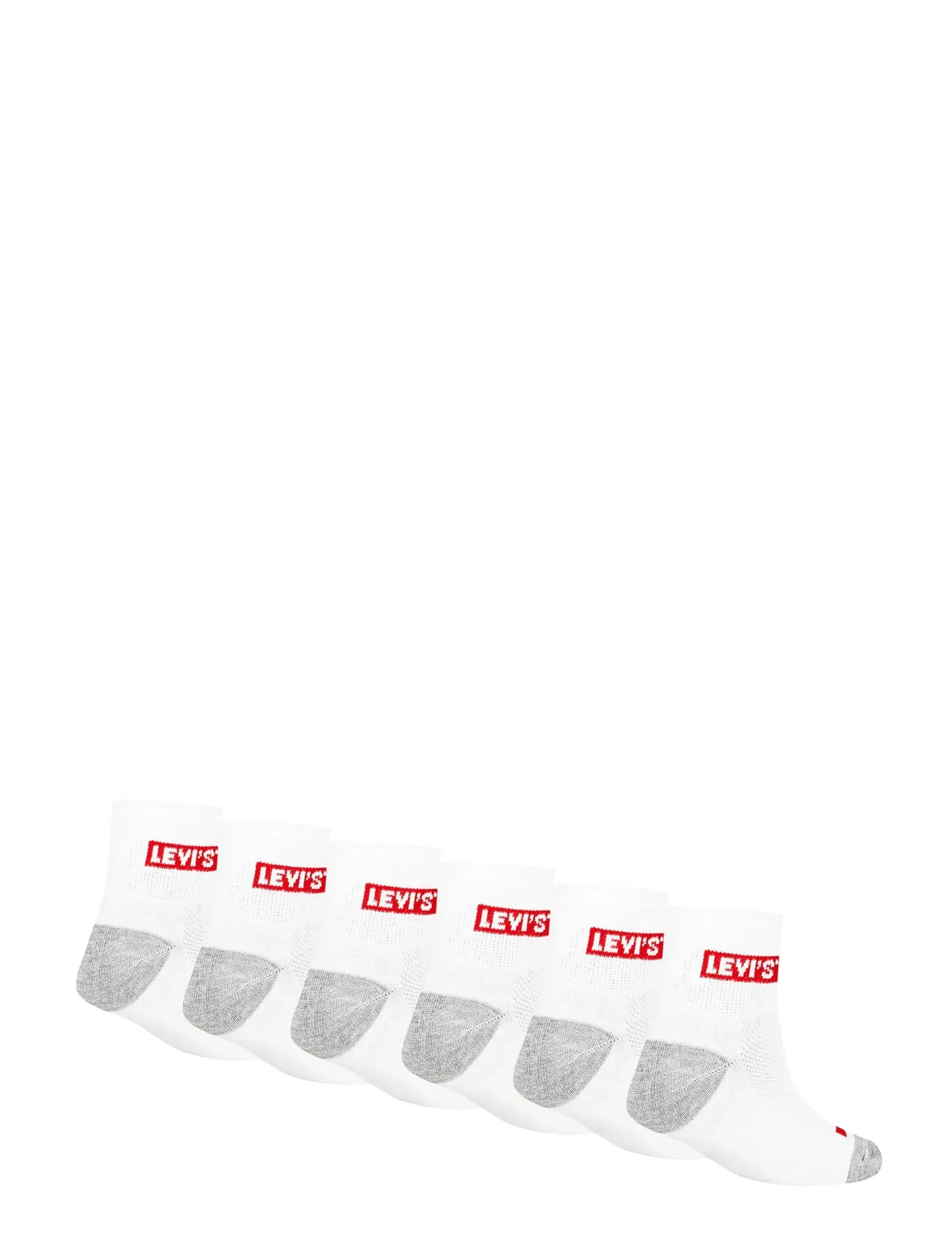 Levi's - Levi's® Core Ankle Length Socks 6-Pack - strümpfe - white - 1