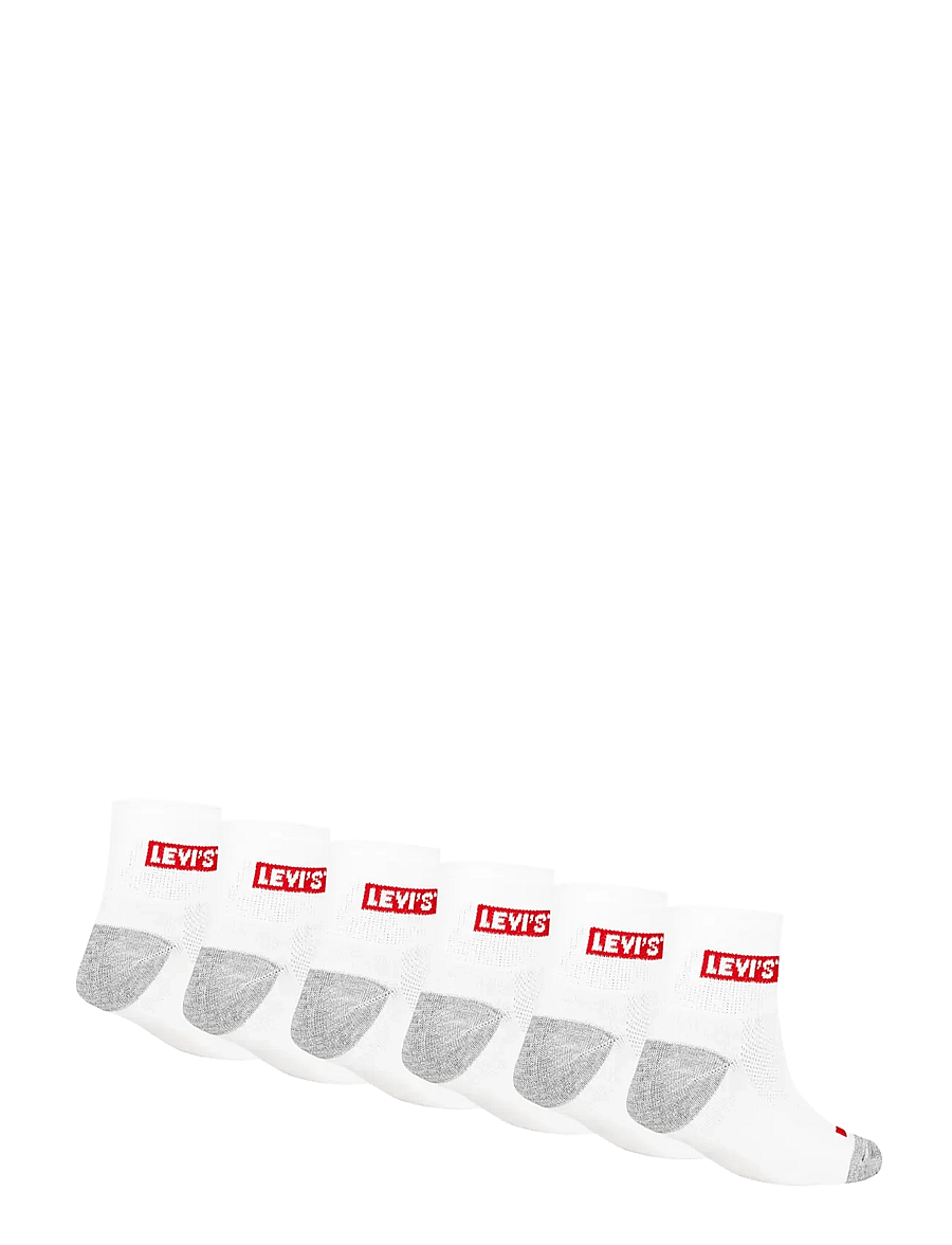Levi's - Levi's® Core Ankle Length Socks 6-Pack - strømper - white - 1