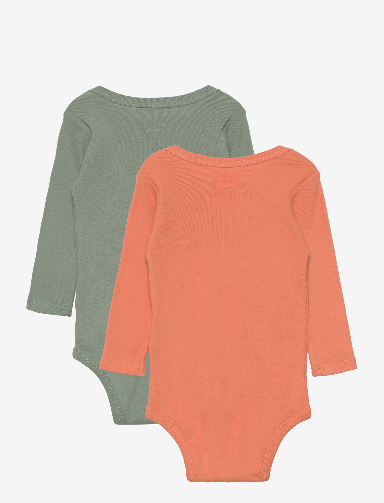 Levi's - Levi's® Poster Logo Long Sleeve Bodysuit 2-Pack - green - 3