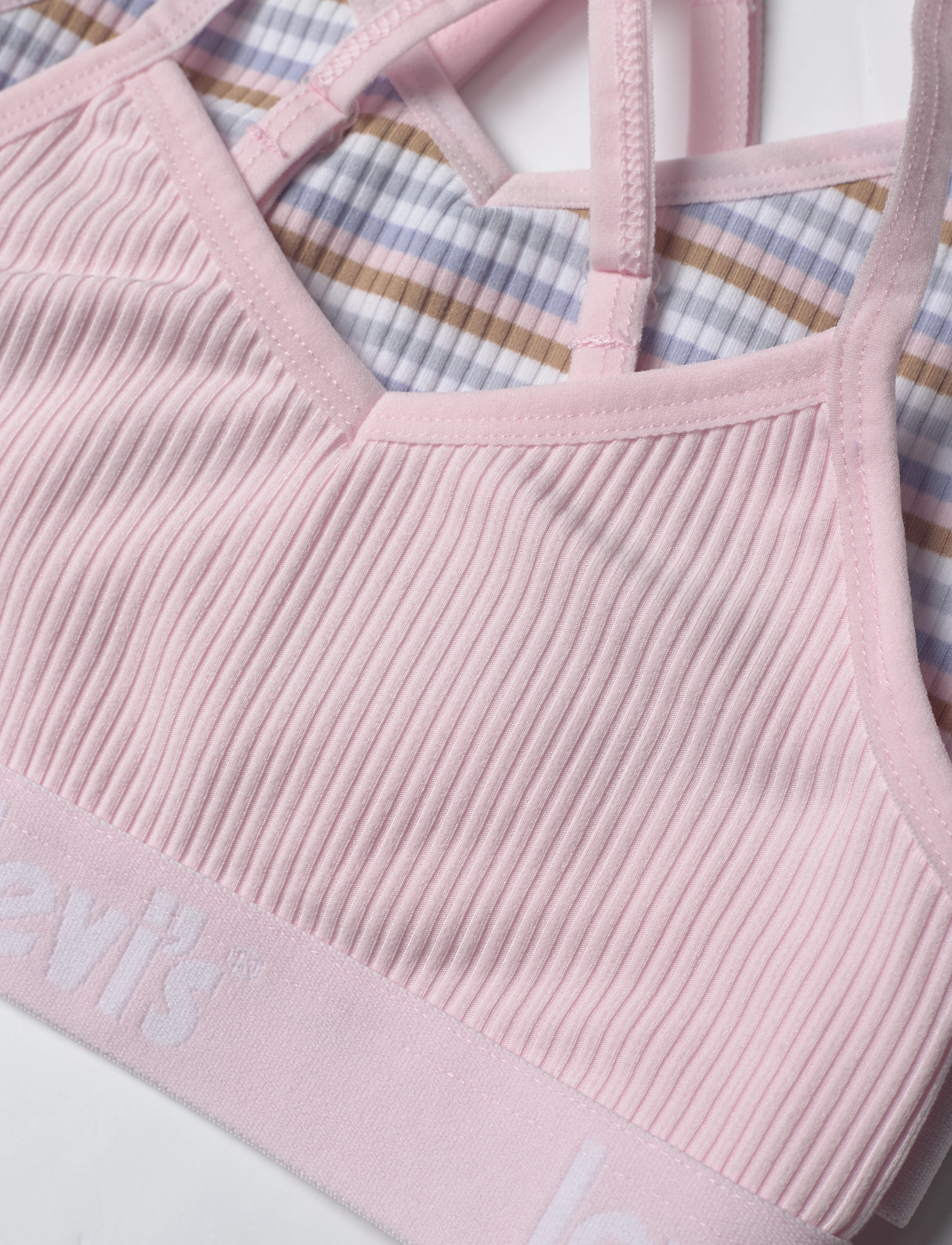 Levi's - LHG GIRLS FASHION V-NECK BRALE / LHG GIRLS FASHION V-NECK BR - pink - 1