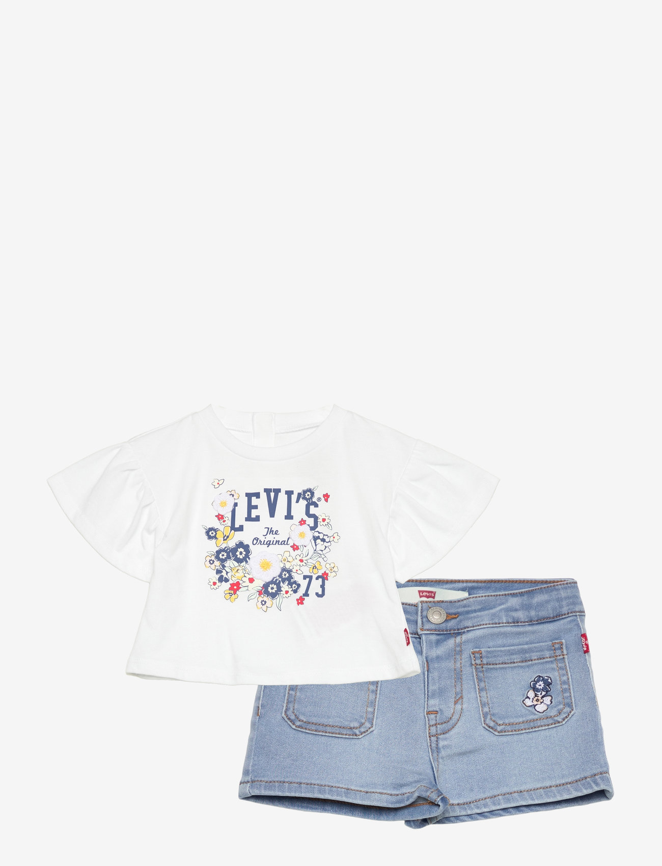 Levi's - WS-WOVEN SHORT SET - bright white - 0