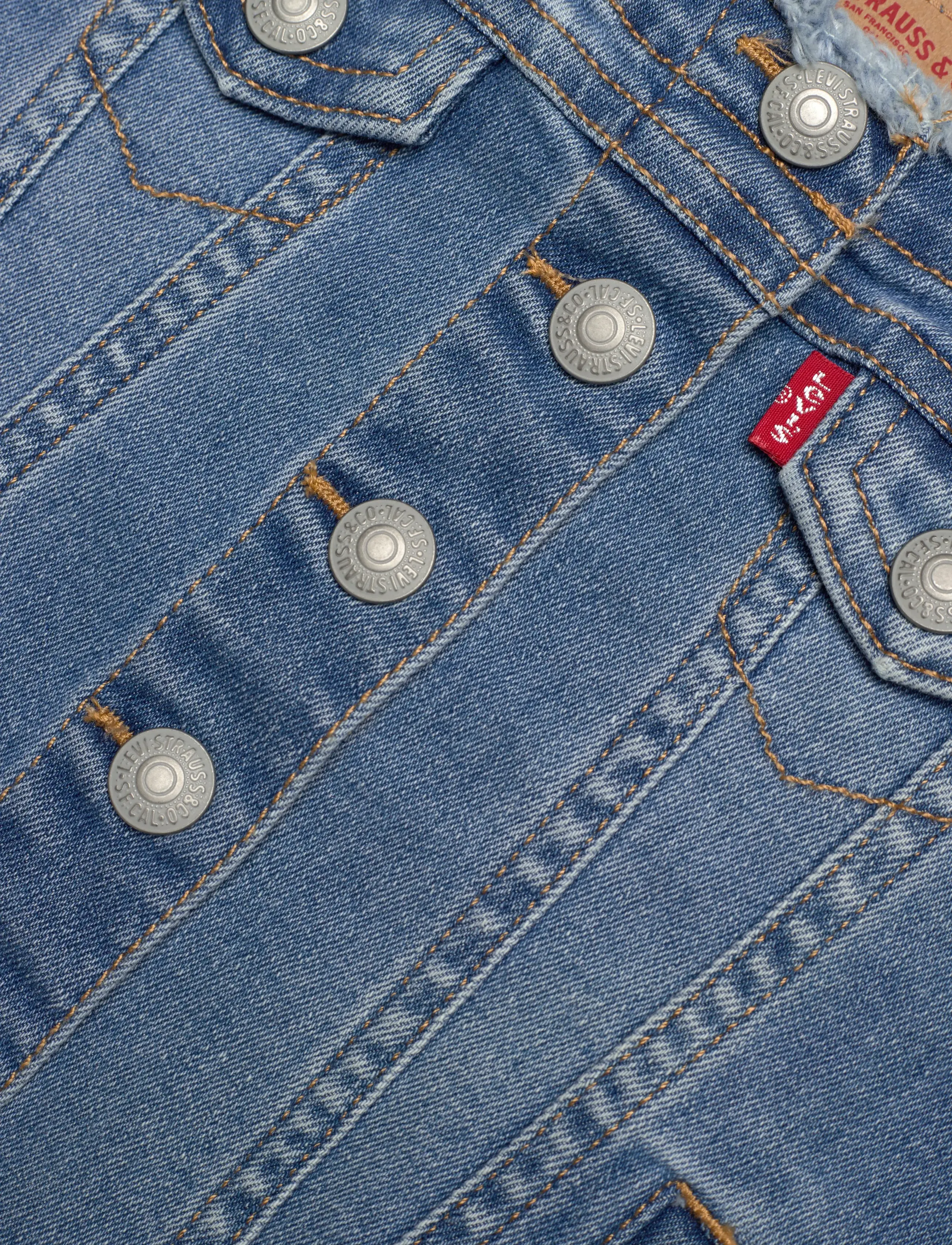 Levi's - Levi's® Jacket, Tee and Wide Jeans 3-Piece Set - crystal rose - 3