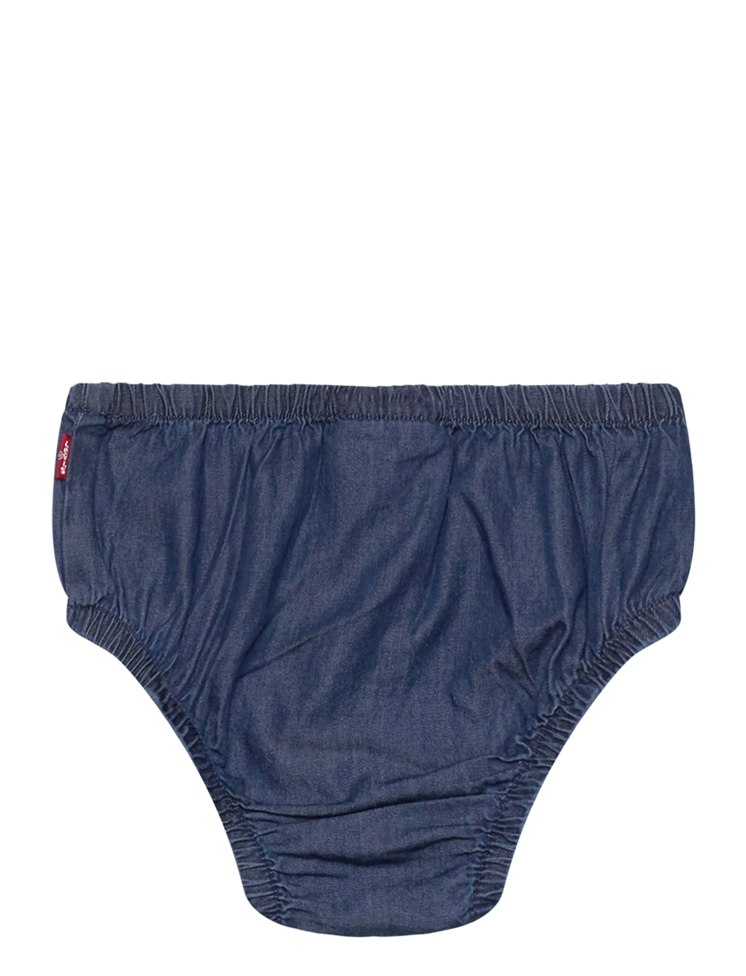 Levi's - Levi's® Denim Ruffle Dress - babyjurken met lange mouwen - dark wave - 3