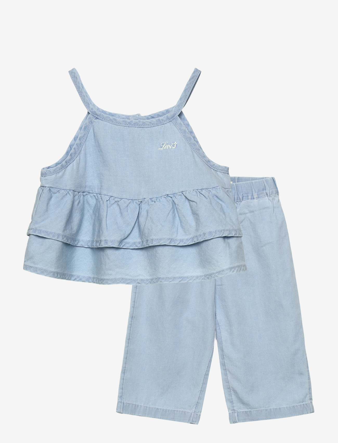 Levi's - Levi's® Denim Tiered Tank and Pants 2-Piece Set - Ærmeløs undertrøje - wow me over - 0