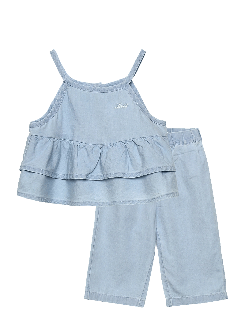 Levi's - Levi's® Denim Tiered Tank and Pants 2-Piece Set - tanktops - wow me over - 0
