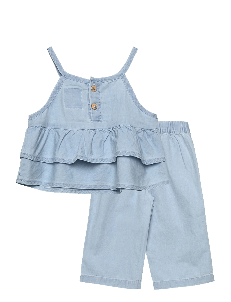 Levi's - Levi's® Denim Tiered Tank and Pants 2-Piece Set - tanktops - wow me over - 1