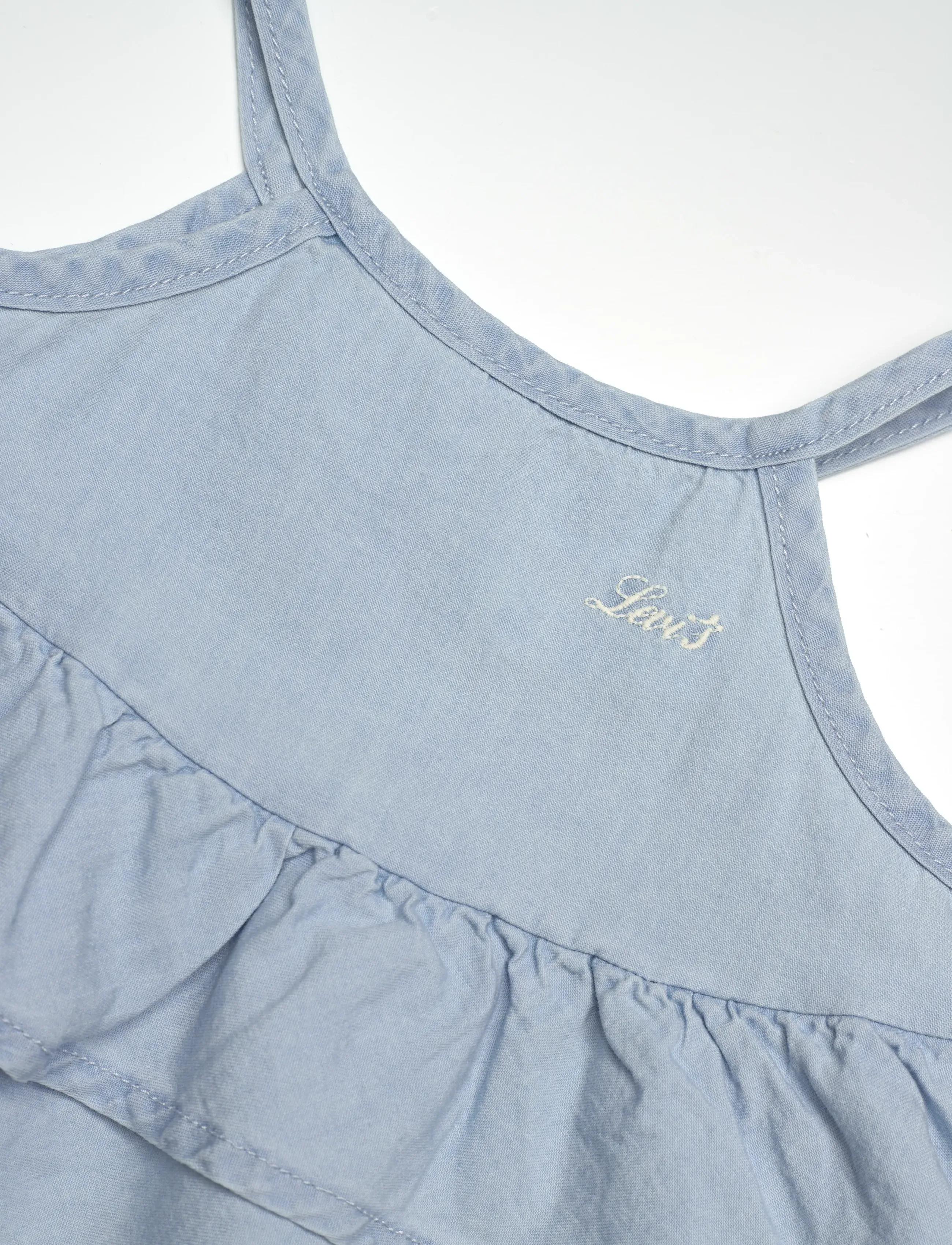 Levi's - Levi's® Denim Tiered Tank and Pants 2-Piece Set - tanktops - wow me over - 2