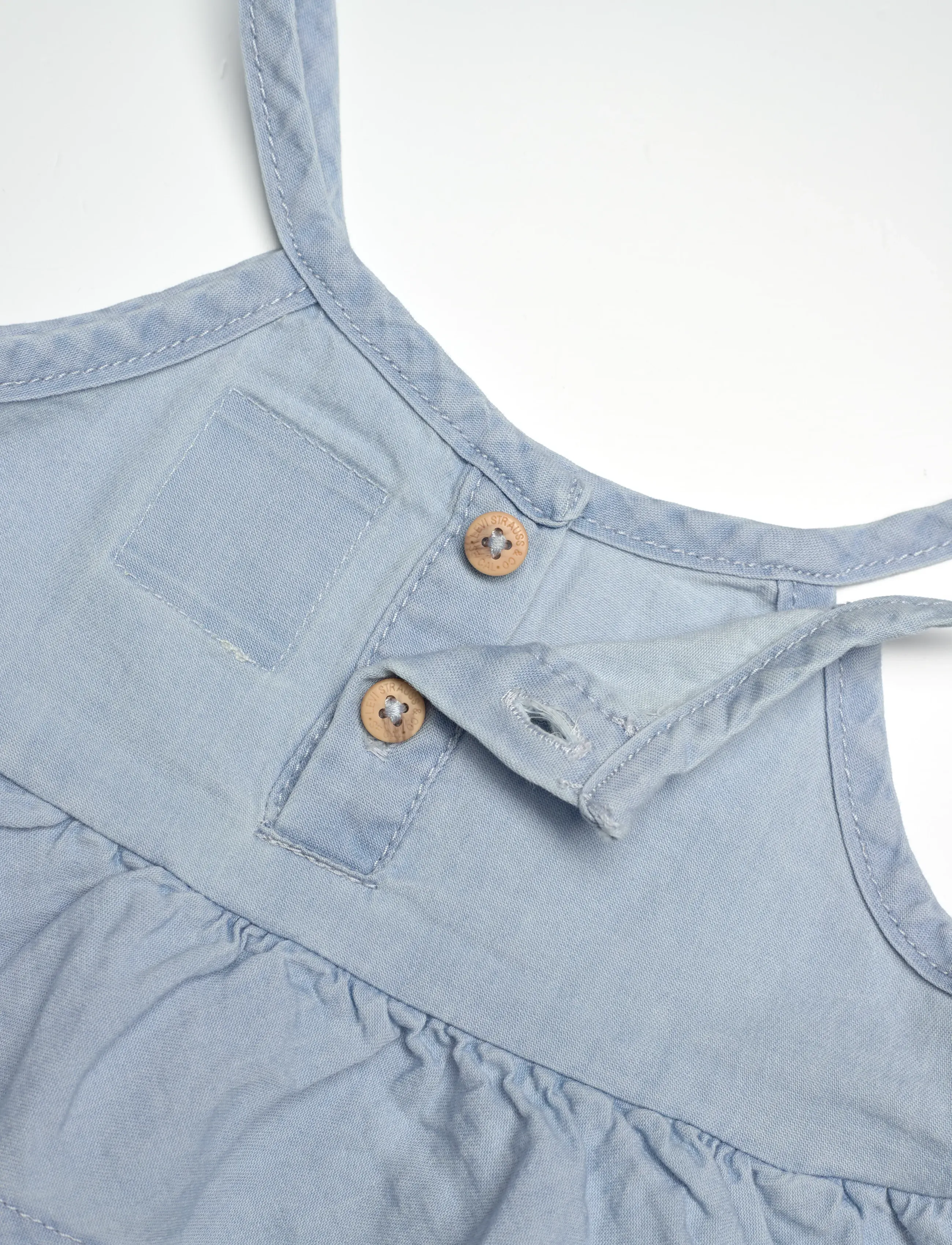 Levi's - Levi's® Denim Tiered Tank and Pants 2-Piece Set - tanktops - wow me over - 3