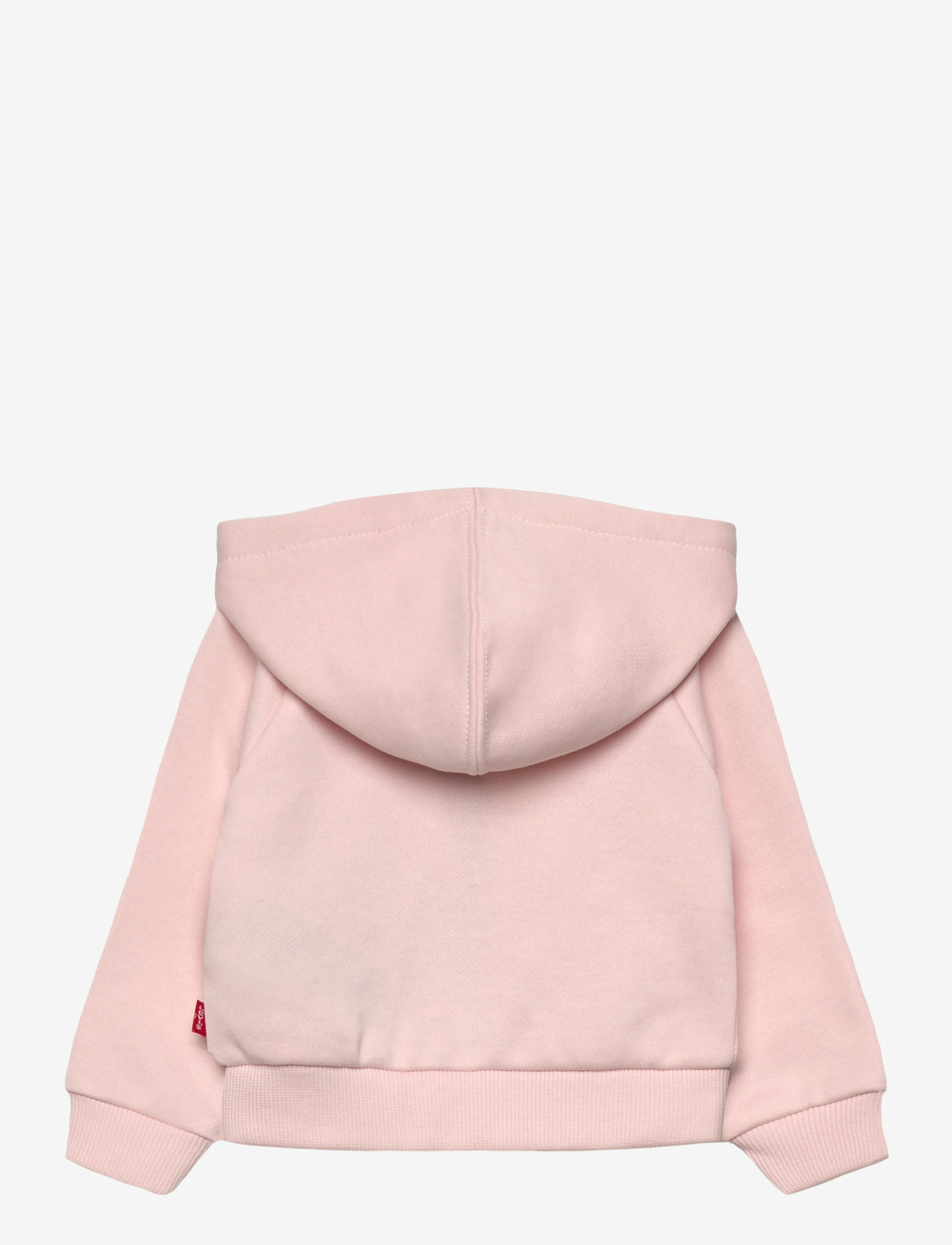 Levi's - Levi's® Ribbed Raglan Full Zip Hoodie - hættetrøjer - crystal pink - 1