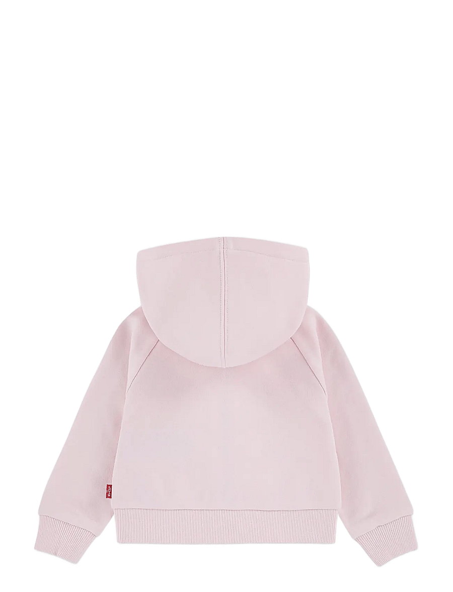 Levi's - Levi's® Ribbed Raglan Full Zip Hoodie - kapuzenpullover - crystal pink - 1