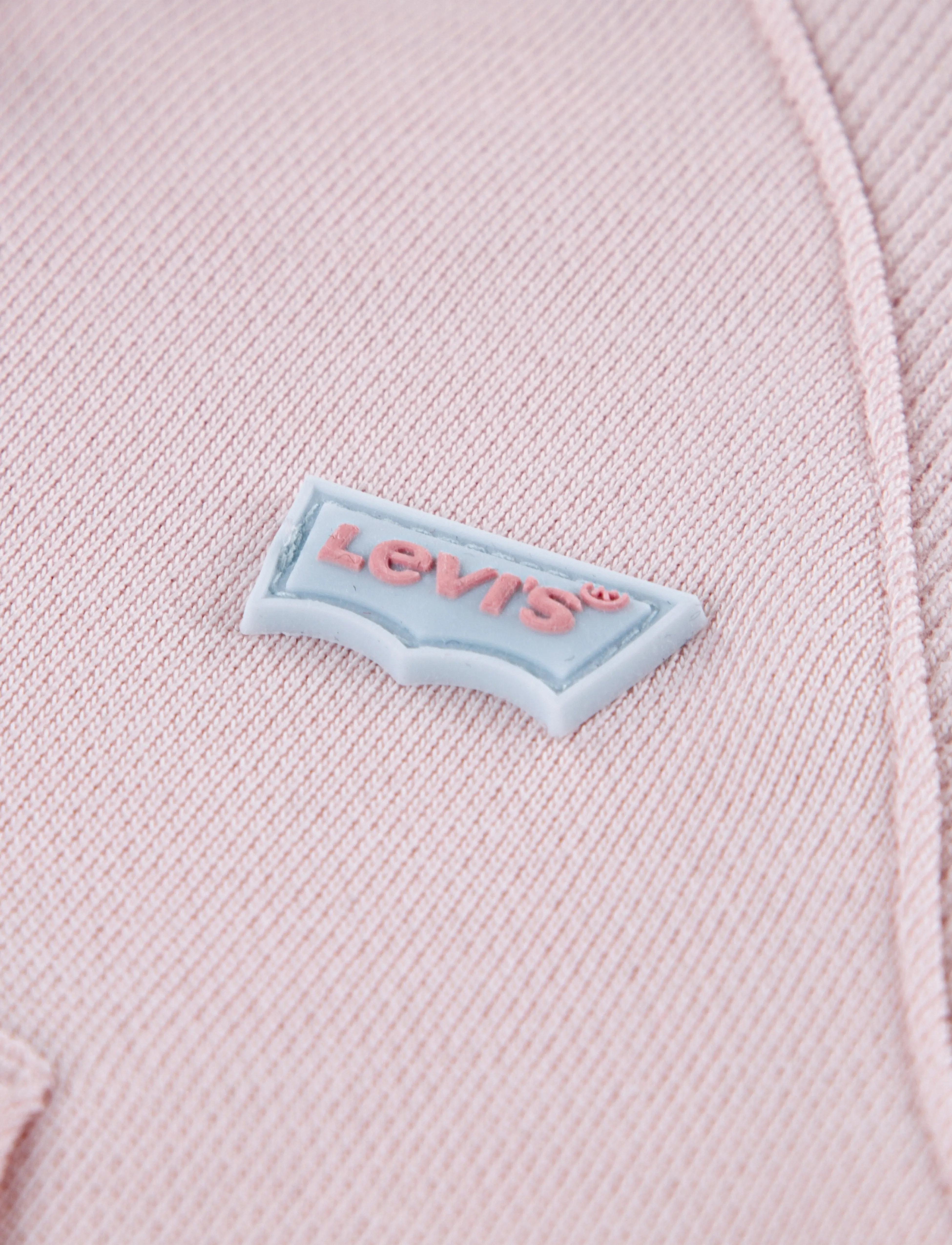 Levi's - Levi's® Ribbed Raglan Full Zip Hoodie - kapuzenpullover - crystal pink - 2