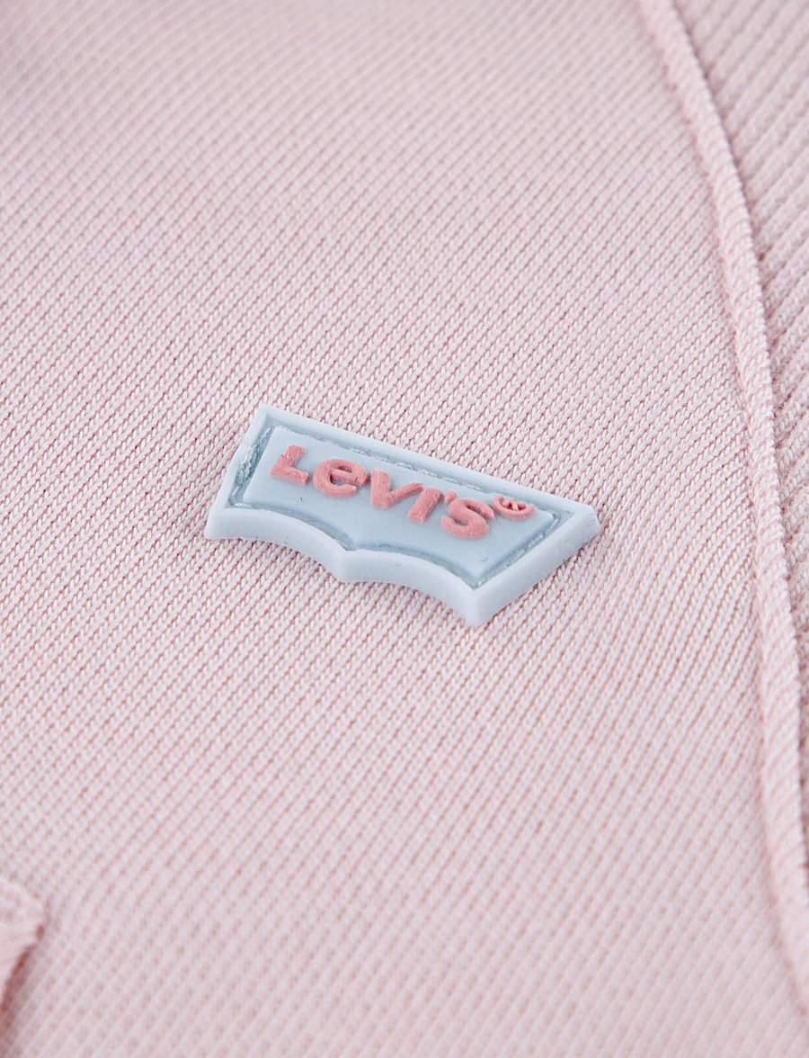 Levi's - Levi's® Ribbed Raglan Full Zip Hoodie - kapuzenpullover - crystal pink - 2