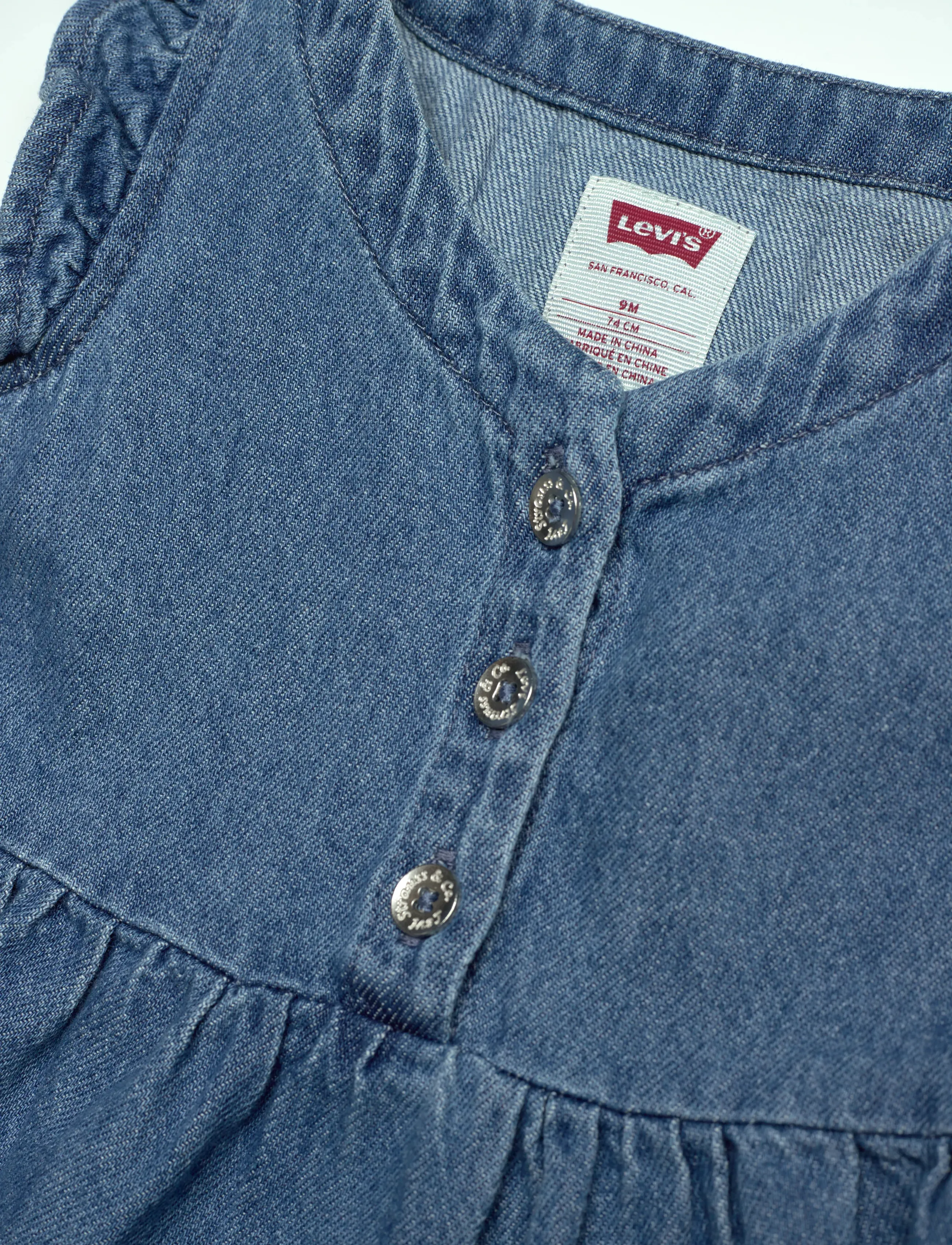 Levi's - Levi's® Flutter Sleeve Dress - Ärmlösa babyklänningar - dance around - 3